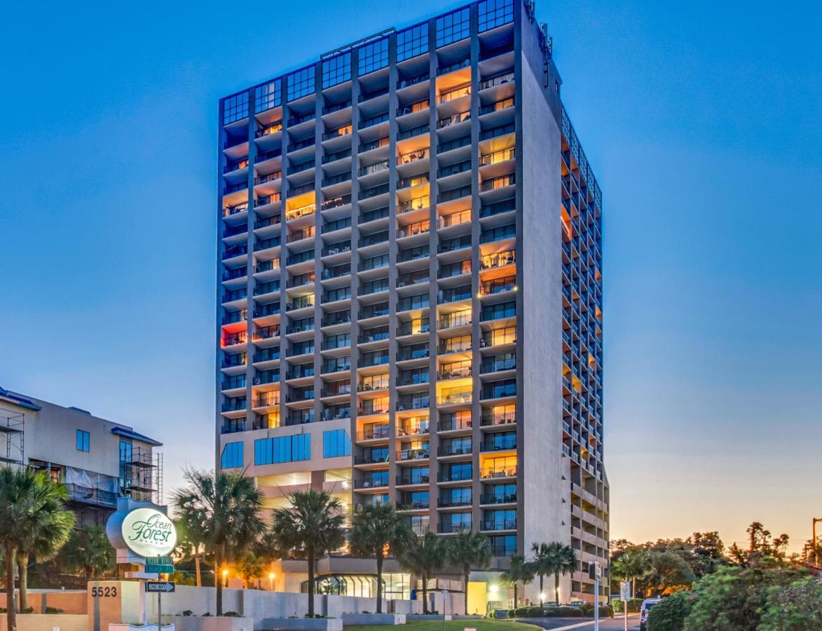Lively Views From The Balcony At Ocean Forest Plaza Миртл-Бич Экстерьер фото