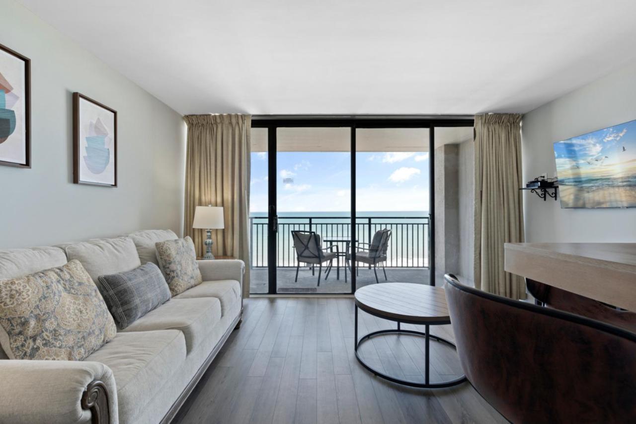 Lively Views From The Balcony At Ocean Forest Plaza Миртл-Бич Экстерьер фото