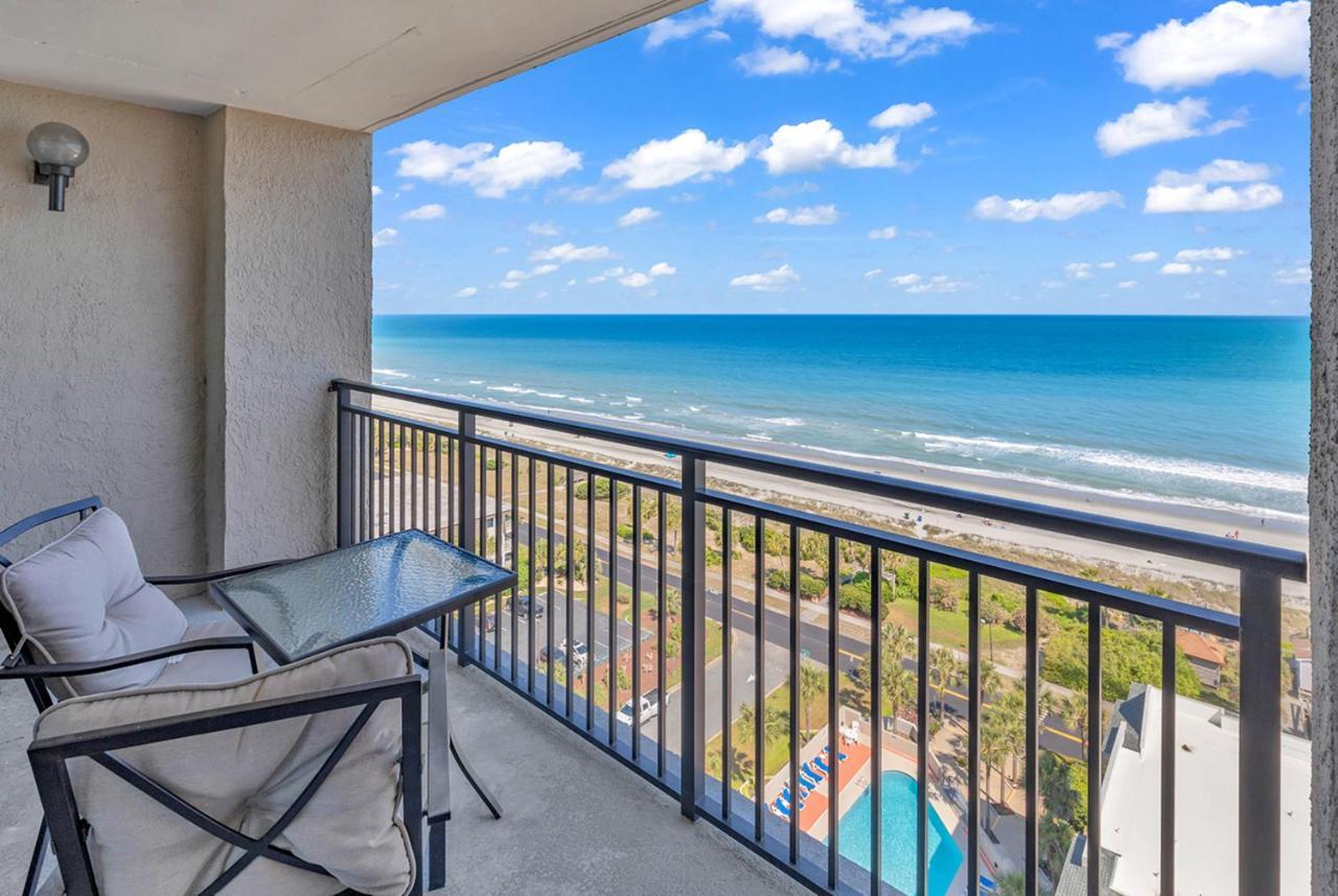 Lively Views From The Balcony At Ocean Forest Plaza Миртл-Бич Экстерьер фото